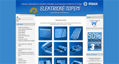 Desktop Screenshot of elektricke-topeni.eu